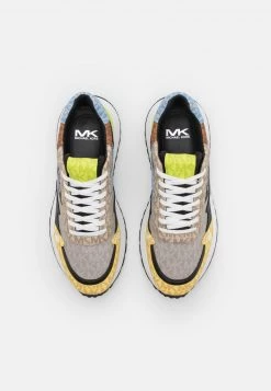 Michael Kors Homme MILES Baskets Basses Pearl Grey/multi Coloured -Michael Kors Soldes Boutique d1e67d312e7e439ab1776892f7900763