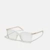 Michael Kors Lunettes Anti Lumière Bleue Clear Transparent Femme