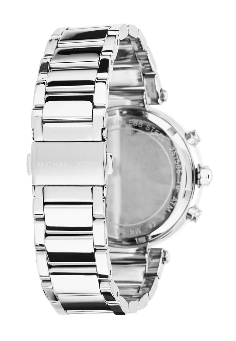 Michael Kors PARKER Montre à Aiguilles Silver Coloured Femme 3 Michael Kors PARKER Montre à Aiguilles Silver Coloured Femme – Image 3