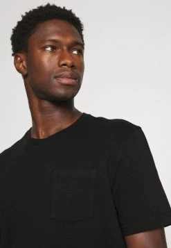 Michael Kors DYED SS CREW Haut De Pyjama Black Homme -Michael Kors Soldes Boutique e06e8a0a44524bfa850e86058e2dd85e