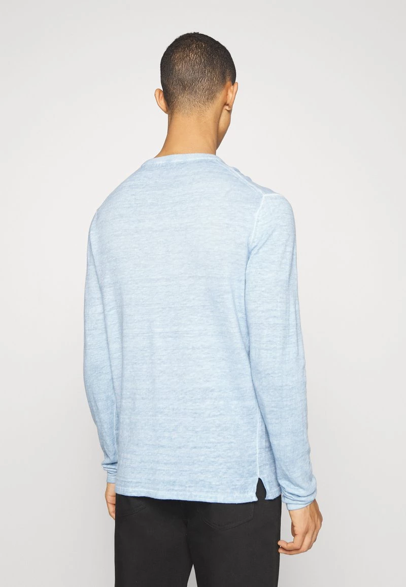 Michael Kors Homme COLD DYE CREW Pullover Chambray 3 Michael Kors Homme COLD DYE CREW Pullover Chambray – Image 3