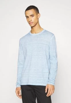 Michael Kors Homme COLD DYE CREW Pullover Chambray