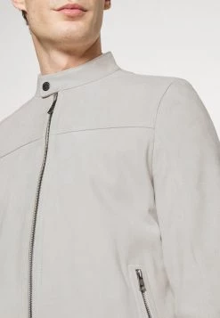 Michael Kors RACER Veste En Cuir Dune Homme -Michael Kors Soldes Boutique e30c6c726afa42ee96e1f646891959b1
