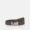 Michael Kors BUCKLE BELT UNISEX Ceinture Brown/black