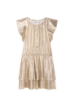 Michael Kors MANCHES COURTES Robe De Soirée Aspen Gold Enfant