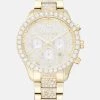 Michael Kors Femme LAYTON Montre Gold Coloured