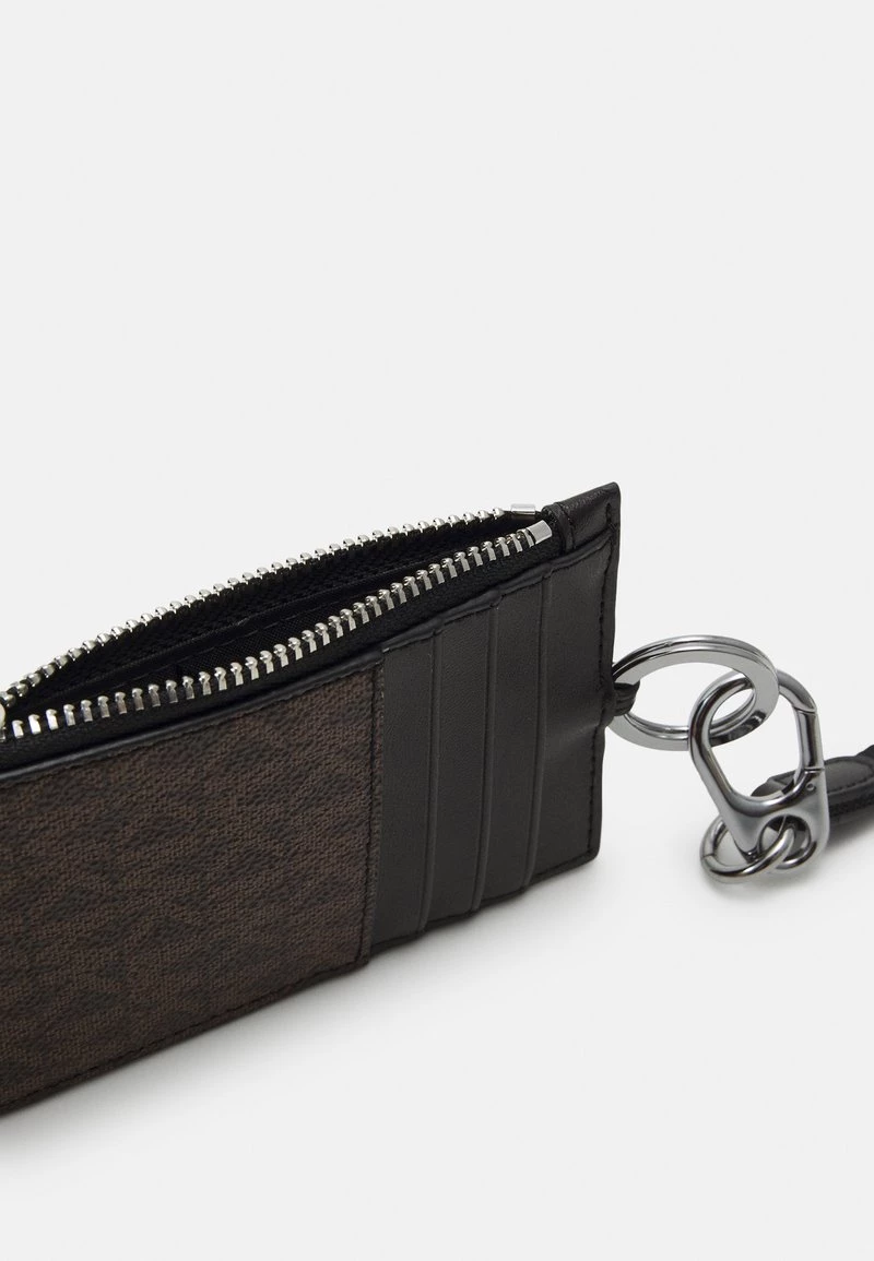 Michael Kors LANYARD ZIP CASE UNISEX Portefeuille Brown/black 3 Michael Kors LANYARD ZIP CASE UNISEX Portefeuille Brown/black – Image 3