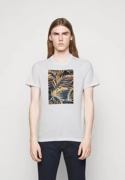 Michael Kors PALM BLOCK TEE T Shirt Imprimé Midnight Homme