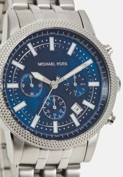Michael Kors Homme HUTTON Montre à Aiguilles Blue -Michael Kors Soldes Boutique f368429c3a4d44d7a9852261de5e01de