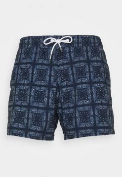 Michael Kors Homme TRUNK HEADLINE PAISLEY Short De Bain Dark Midnight