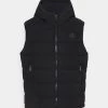 Michael Kors Homme HOODED PUFFER VEST Veste Sans Manches Black