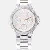 Michael Kors Femme CAMILLE Montre à Aiguilles Silver Coloured