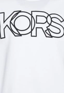 Michael Kors Homme SKETCH CREW Sweatshirt White -Michael Kors Soldes Boutique fe589cdfb61e4bb687bd4debc1daee1e