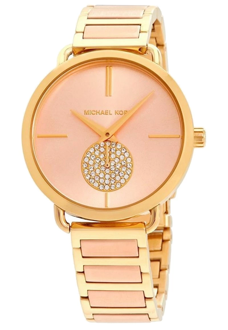 Michael Kors Femme PORTIA Montre Gold Coloured 1 Michael Kors Femme PORTIA Montre Gold Coloured